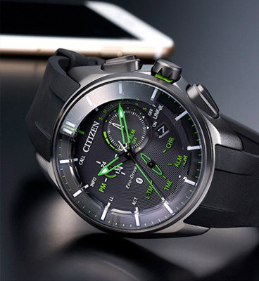 No Need for Cable Charging: CITIZEN's Eco-Drive Bluetooth Connected Watch Series