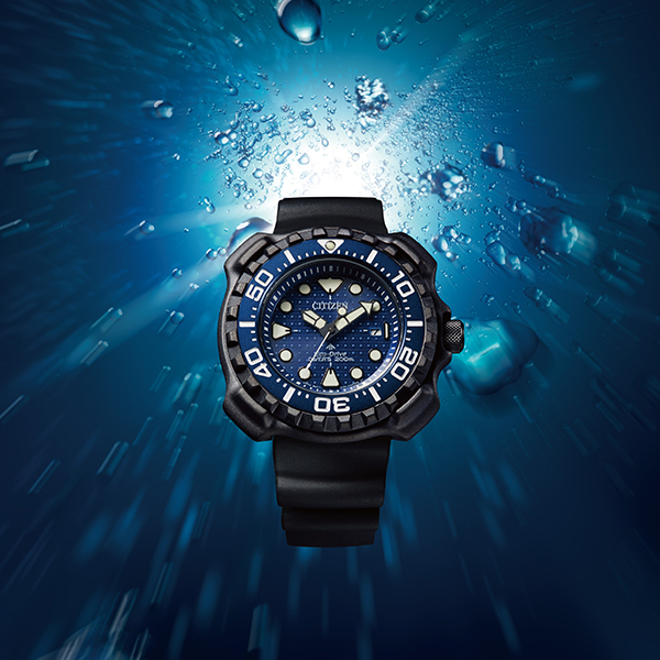 CITIZEN PROMASTER New light-powered Eco-Drive Diver 200m inspired