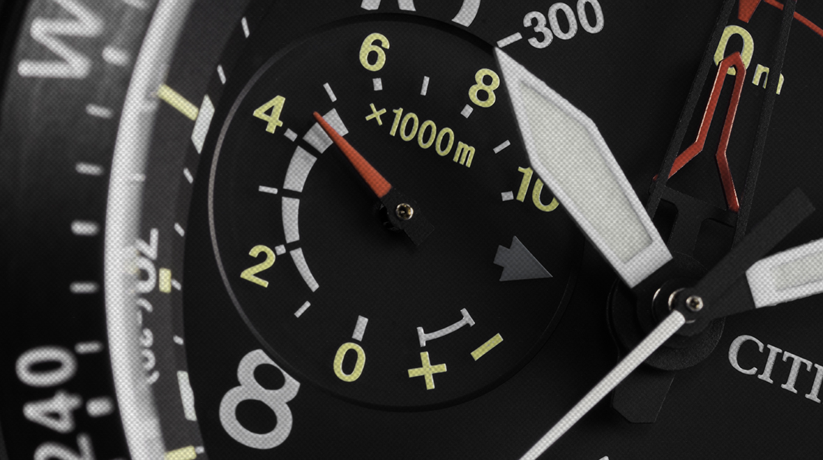 Altimeter and compass