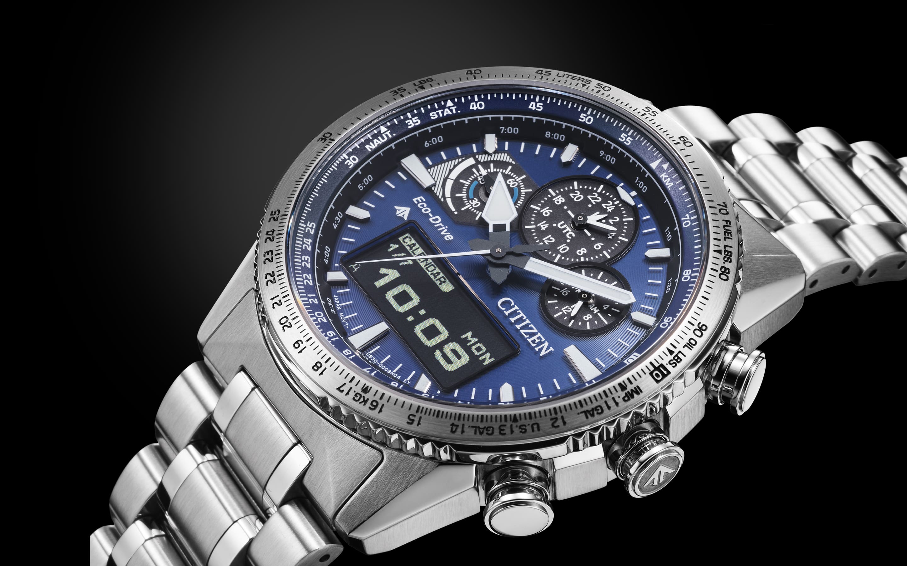 Eco-Drive COMBINATION WATCH