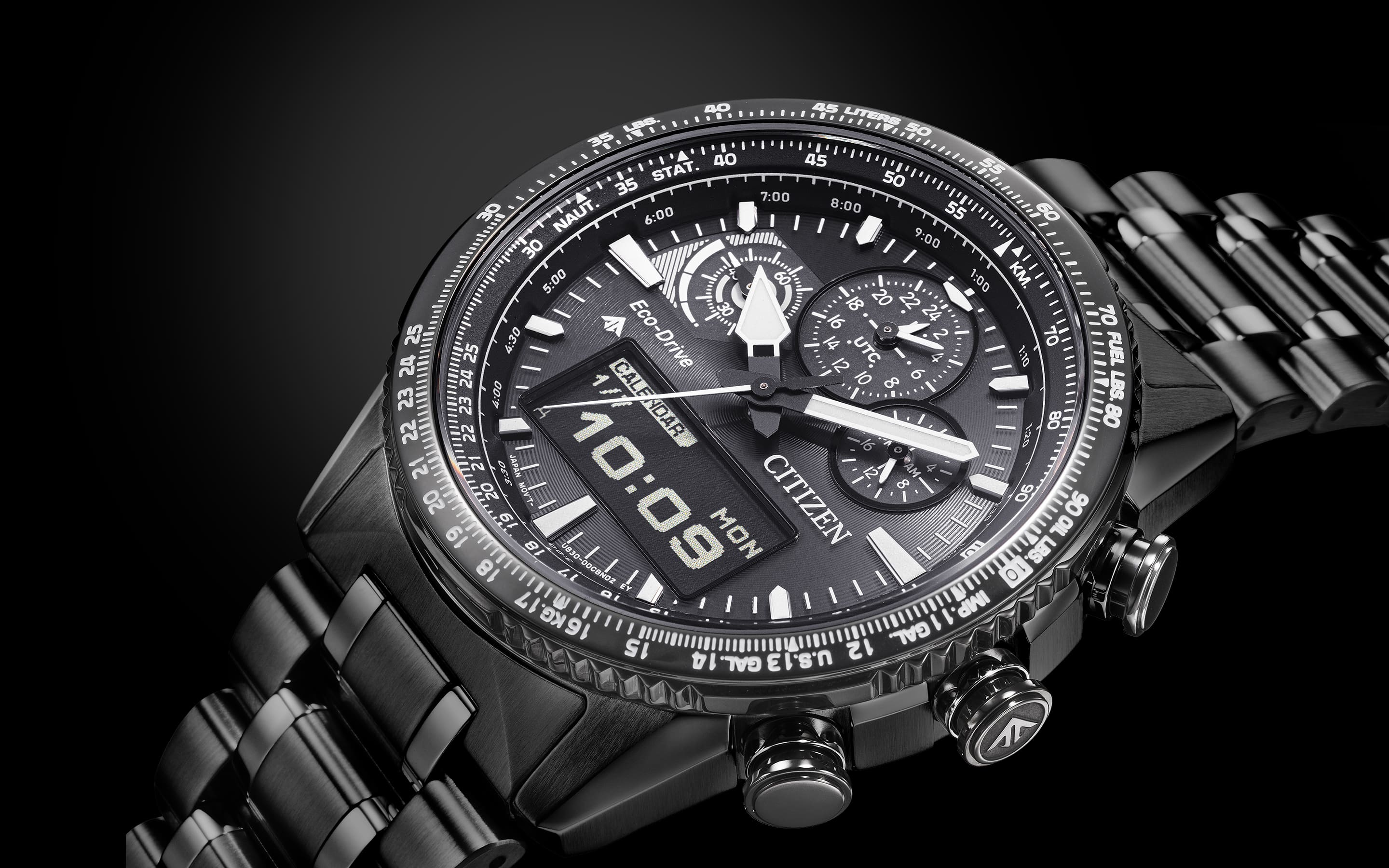 Eco-Drive COMBINATION WATCH