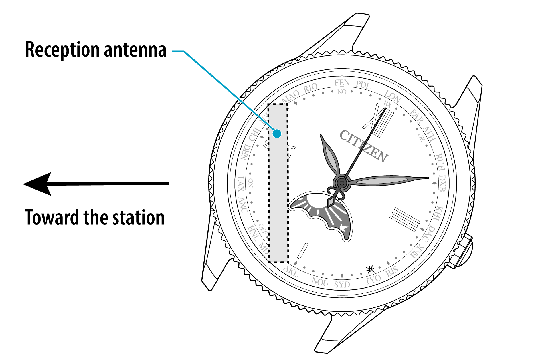 SIG44CYB-IPB - STRELA Signal Alarm mechanical Watch Poljot 2612.1